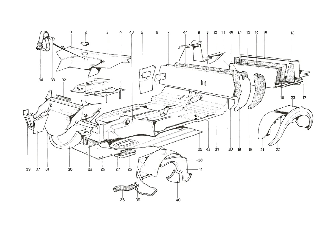 Body Shell - Inner Elements