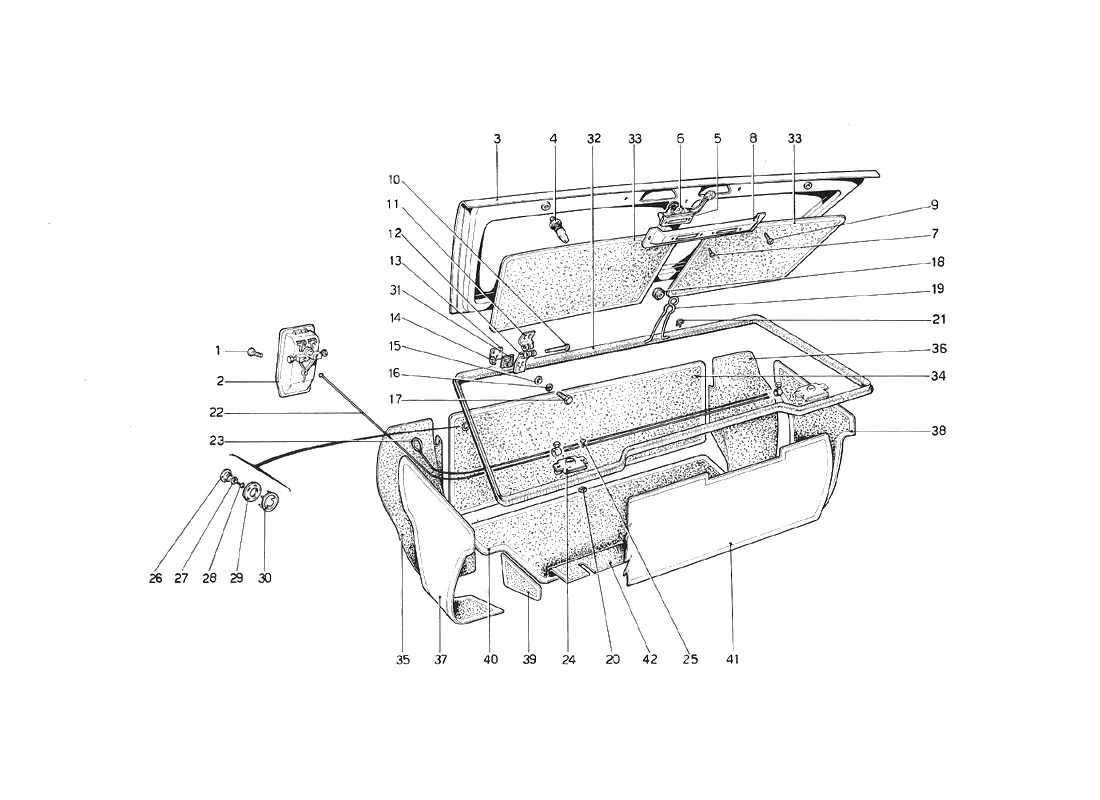 Luggage Compartment Lid