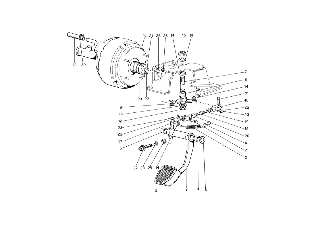 Brake Hydraulic System (Variants For RHD Version)