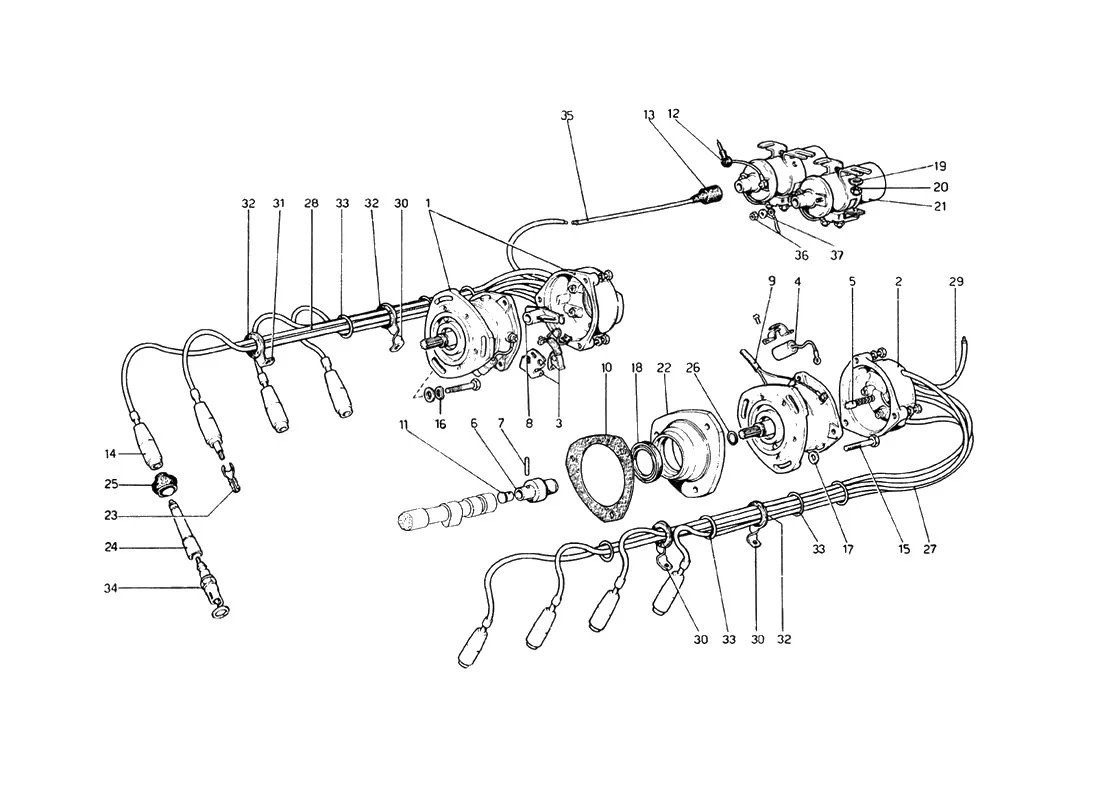 Engine Ignition (Variants For Usa - Aus And J Version)
