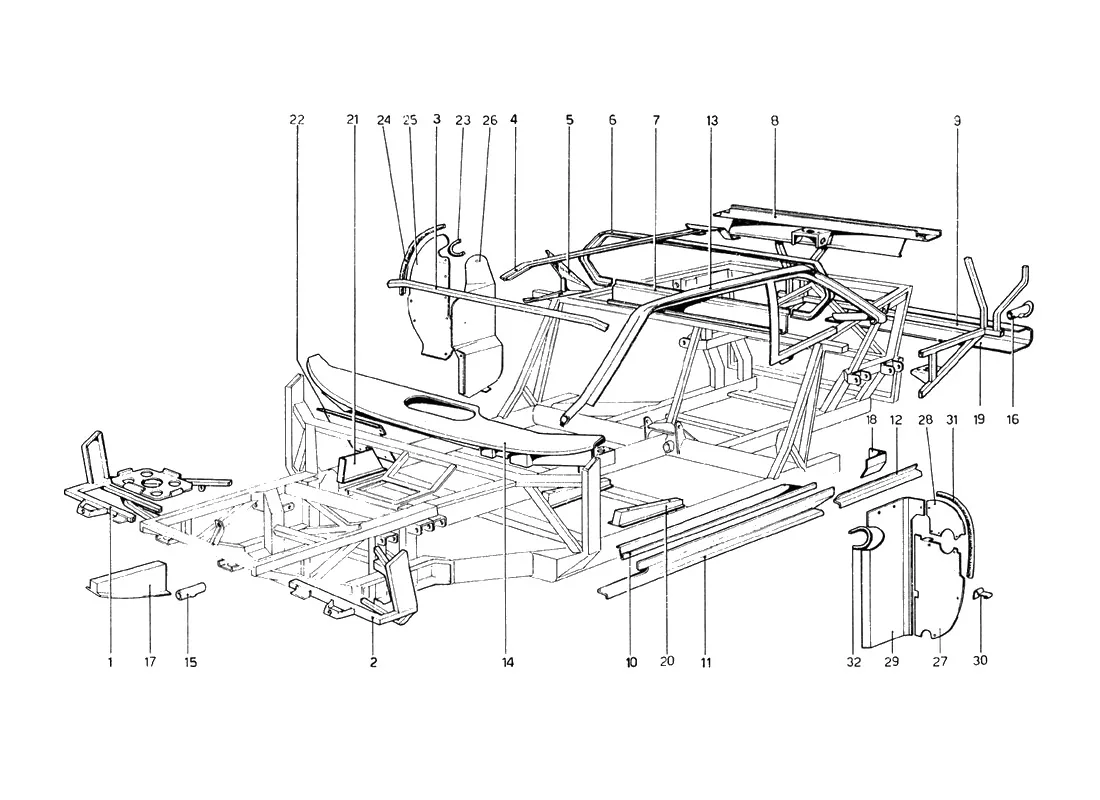 Body Shell - Inner Elements