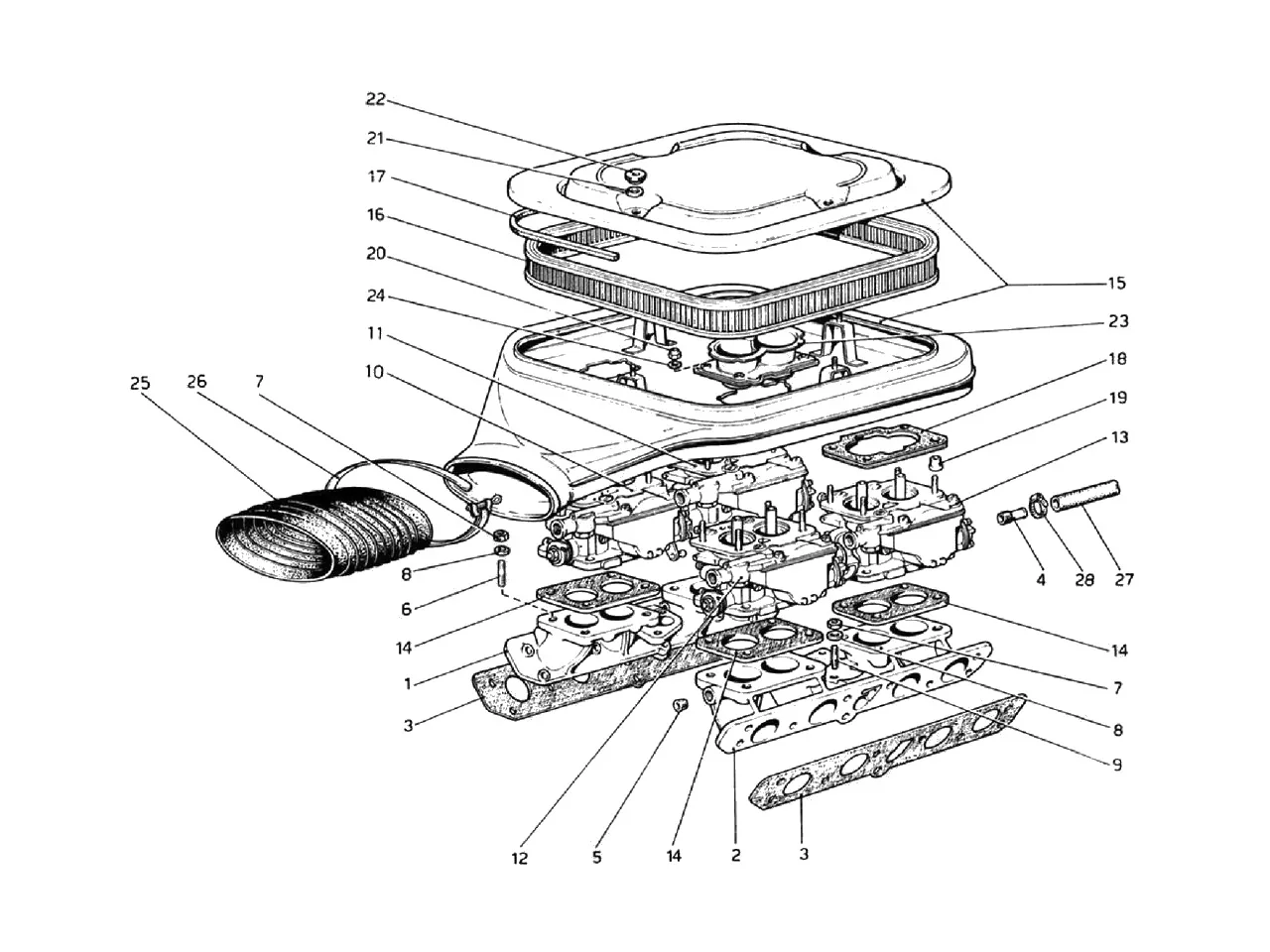Carburetors And Air Cleaner