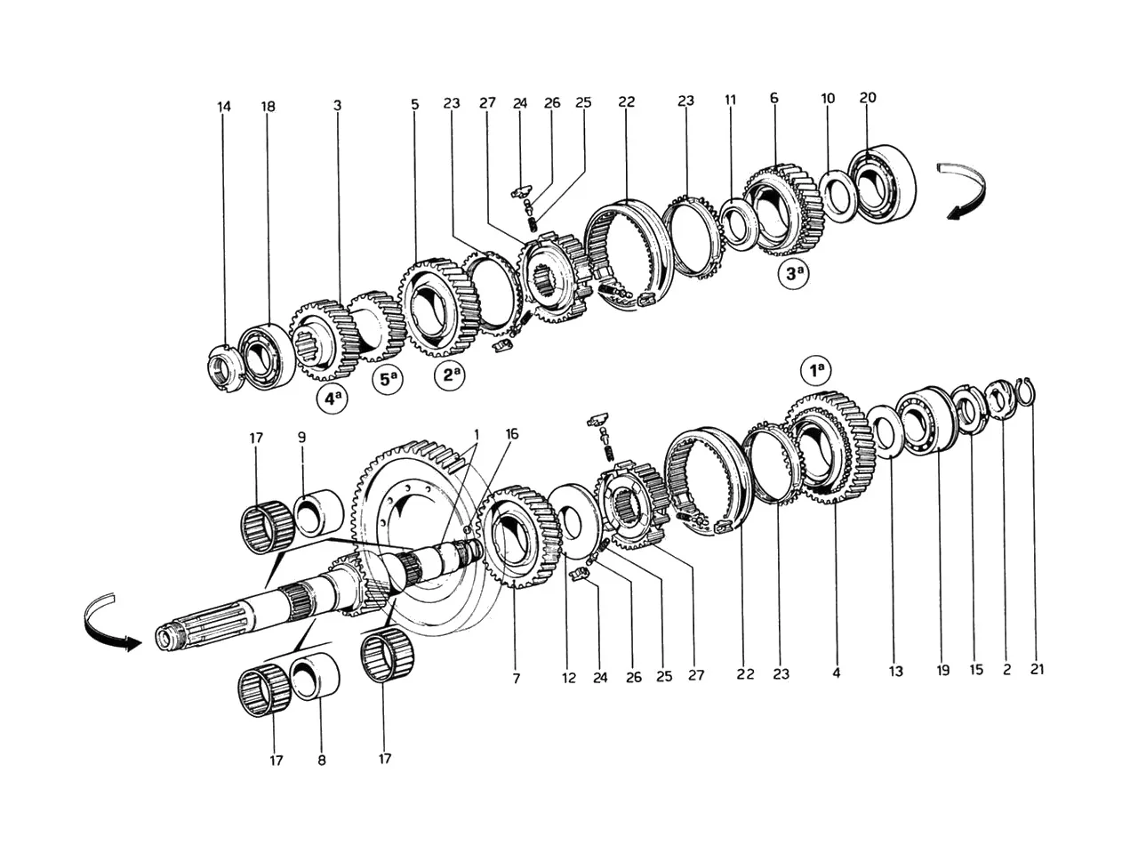 Lay Shaft Gears