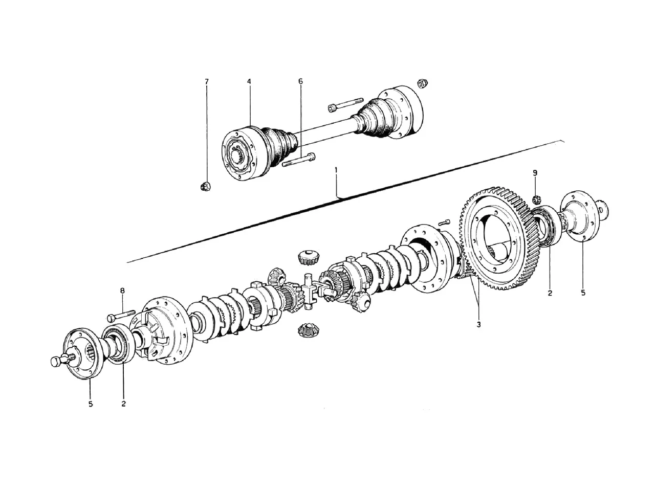 Differential And Axle Shafts