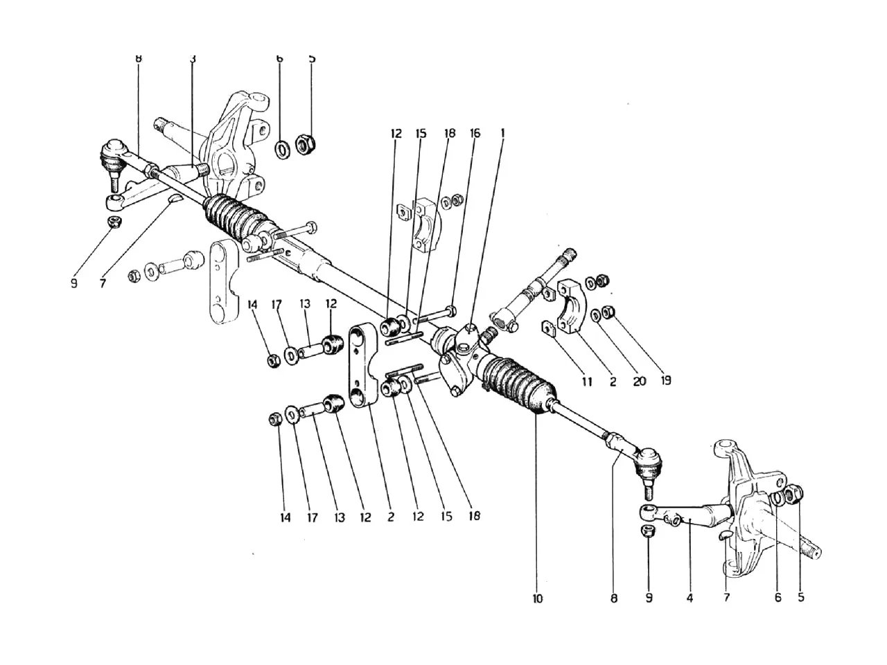 Steering Box And Linkage
