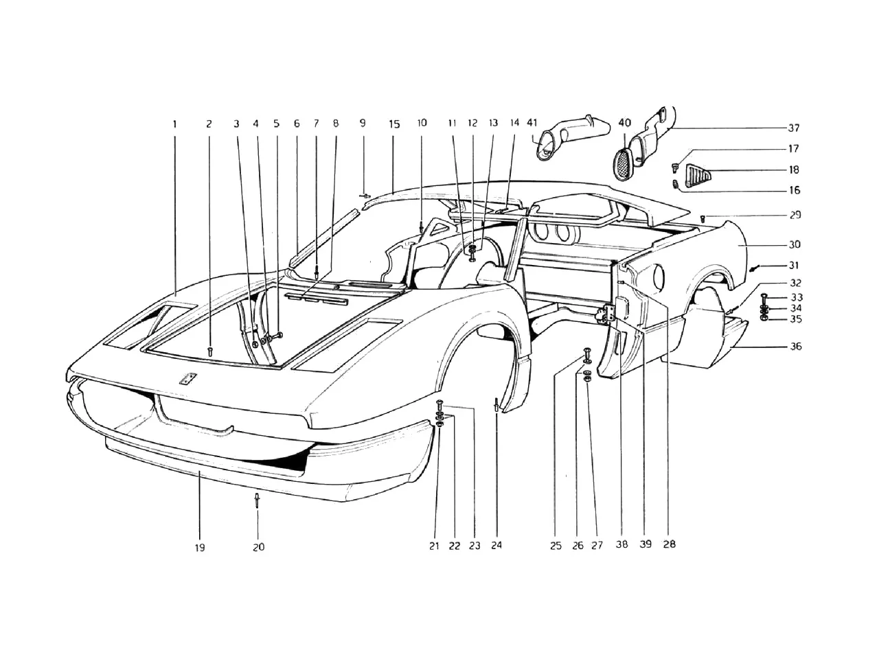 Body Shell - Outer Elements