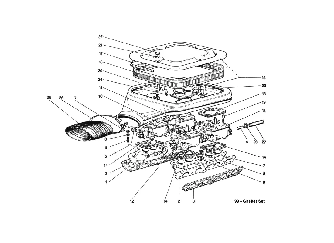 Carburetors And Air Cleaner