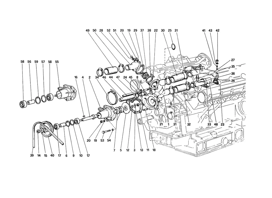 Water Pump And Piping