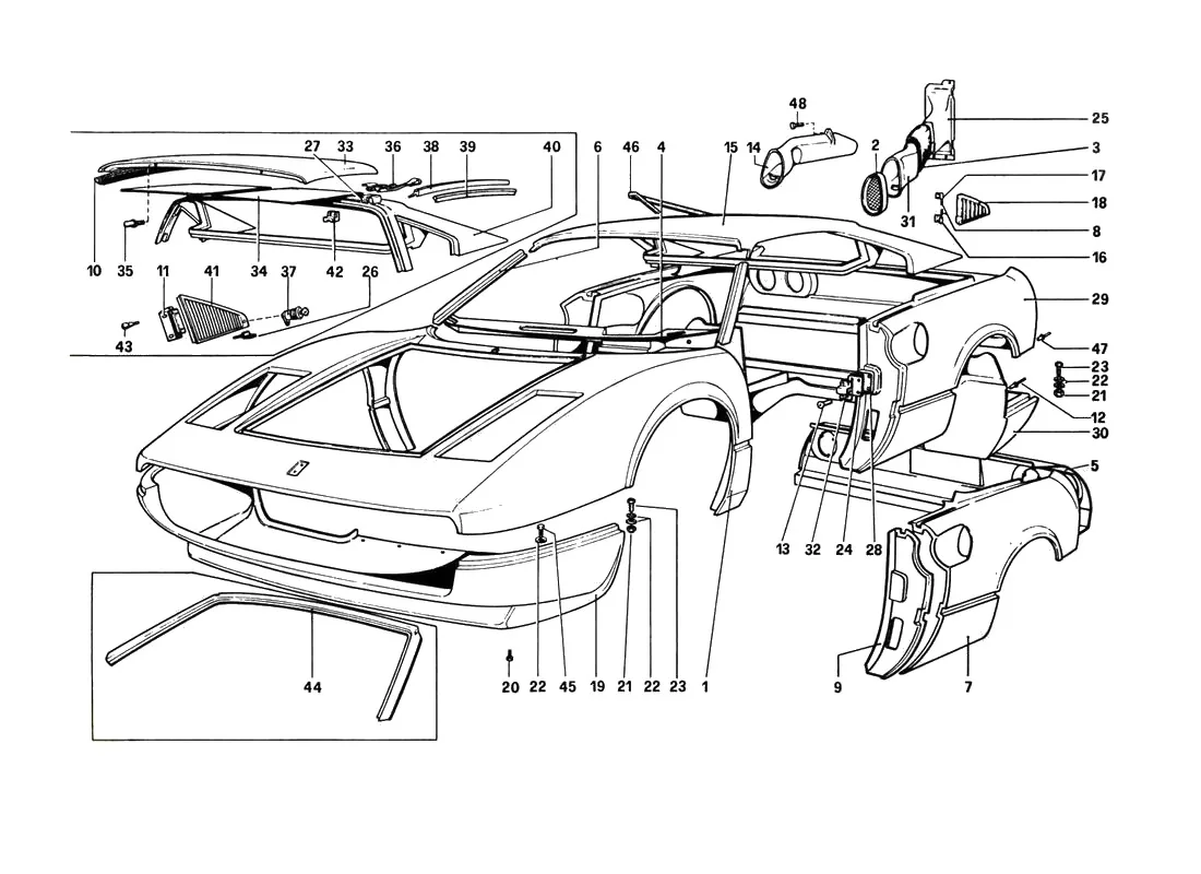 Body Shell - Outer Elements