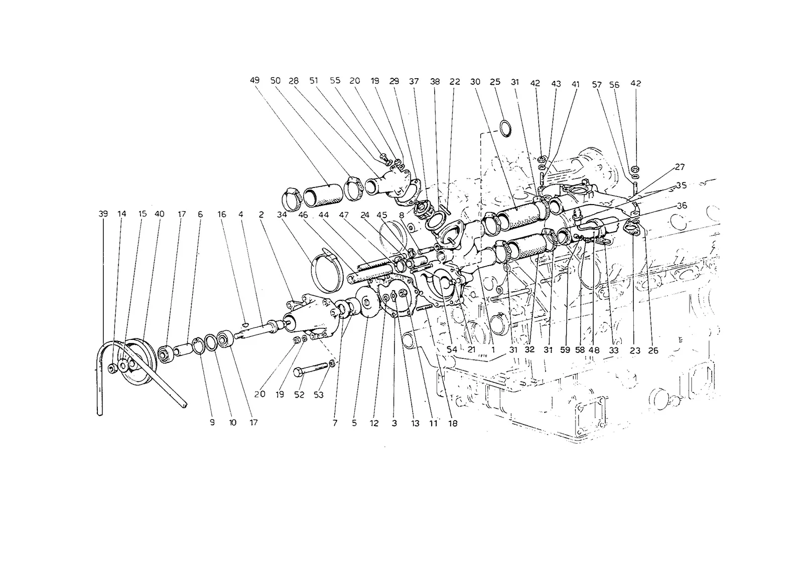 Water Pump & Pipings