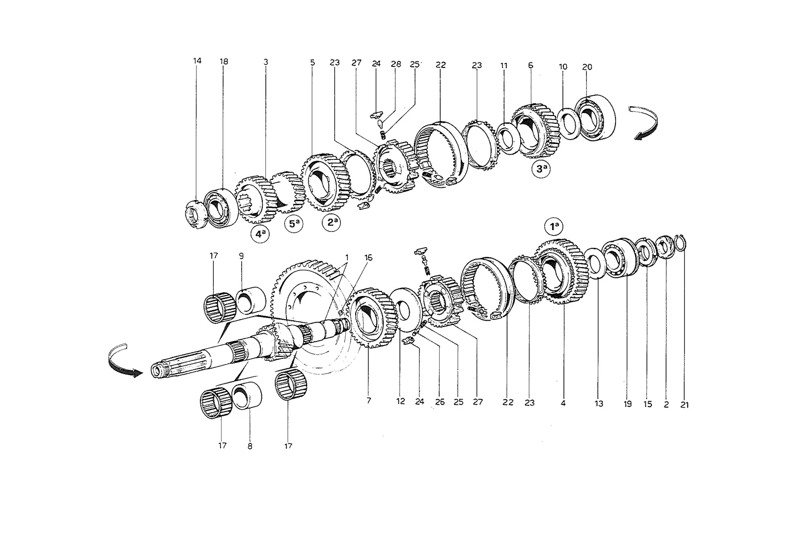 Lay Shaft Gears
