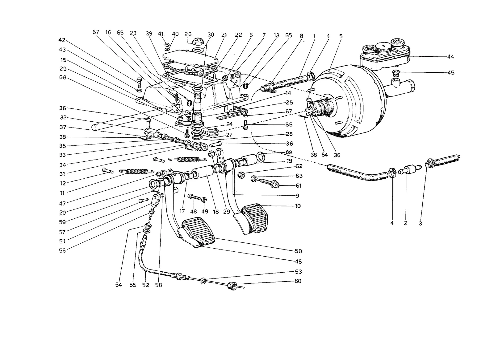 Pedal Board - Brake & Clutch Controls