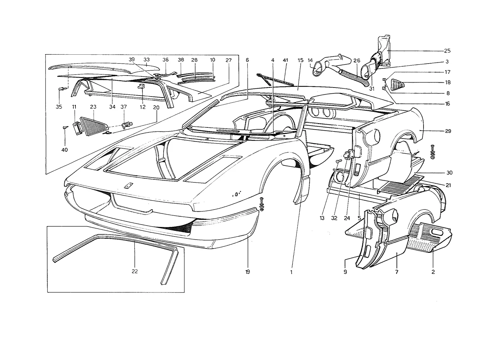 Body Shell - Outer Elements