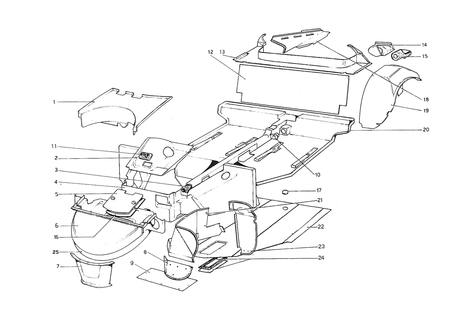 Body Shell - Inner Elements