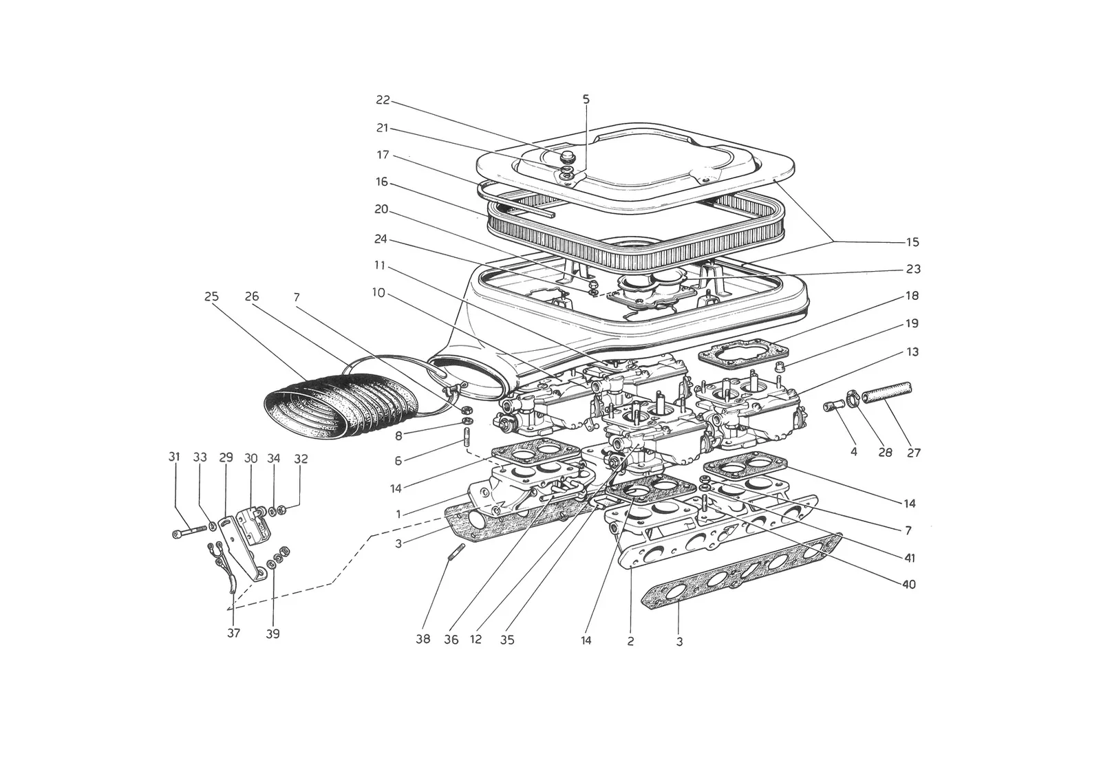 Carburettors And Air Cleaner