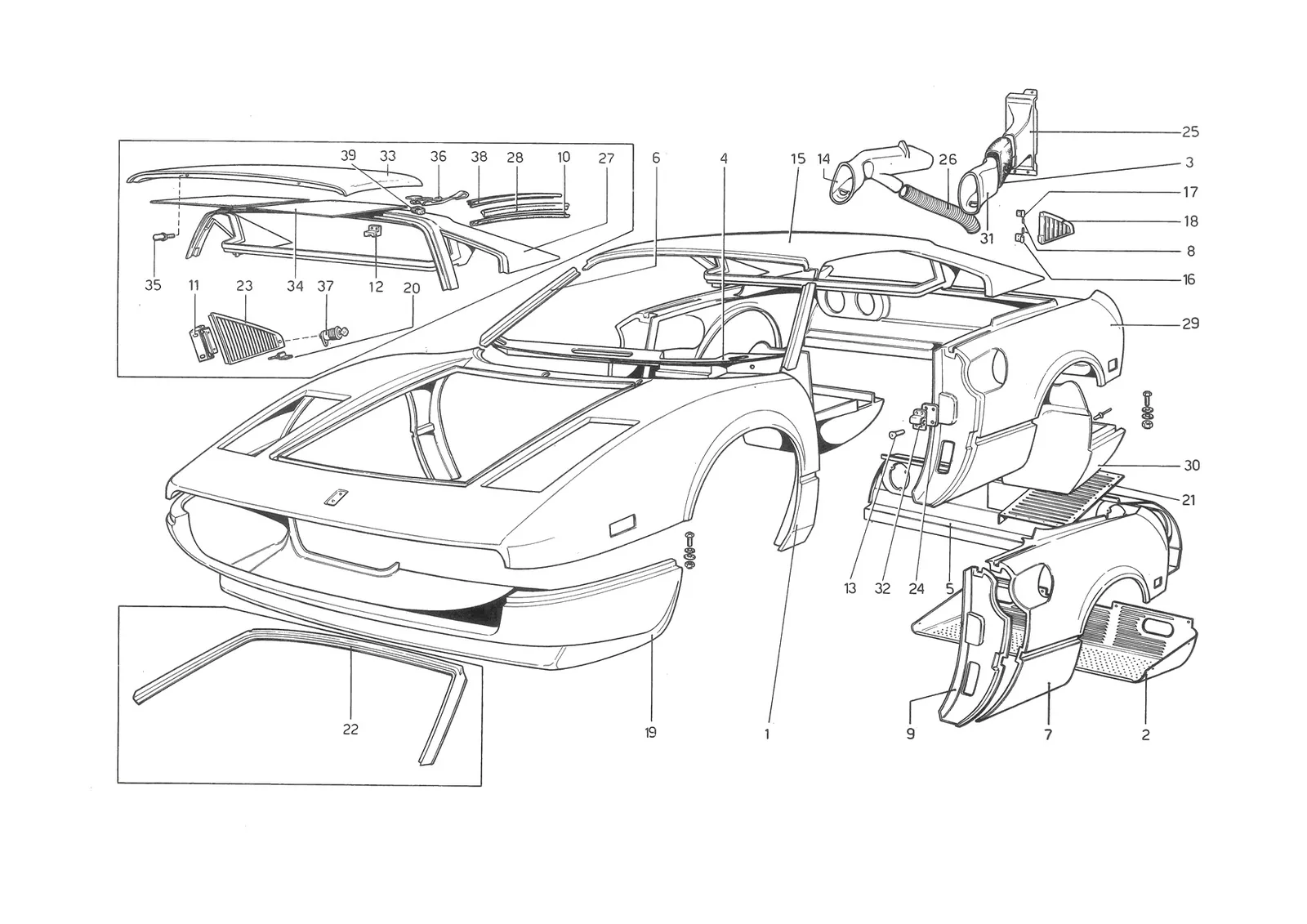 Body Shell - Outer Elements