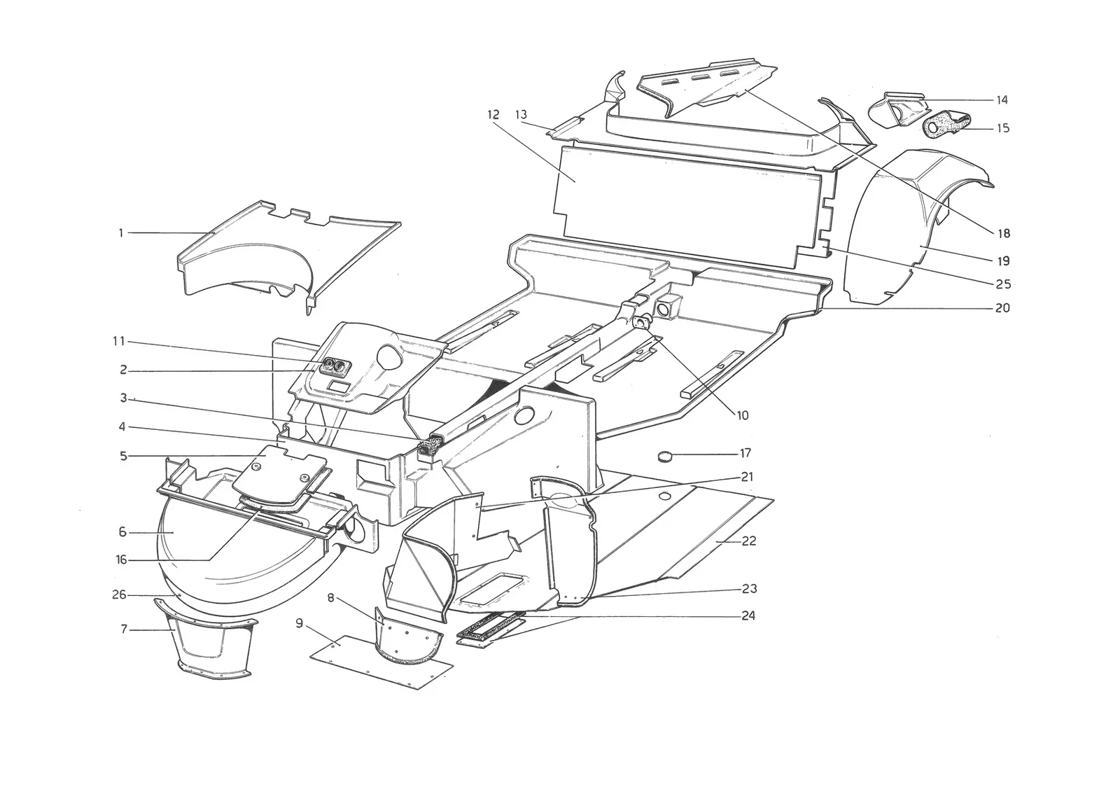 Body Shell - Inner Elements