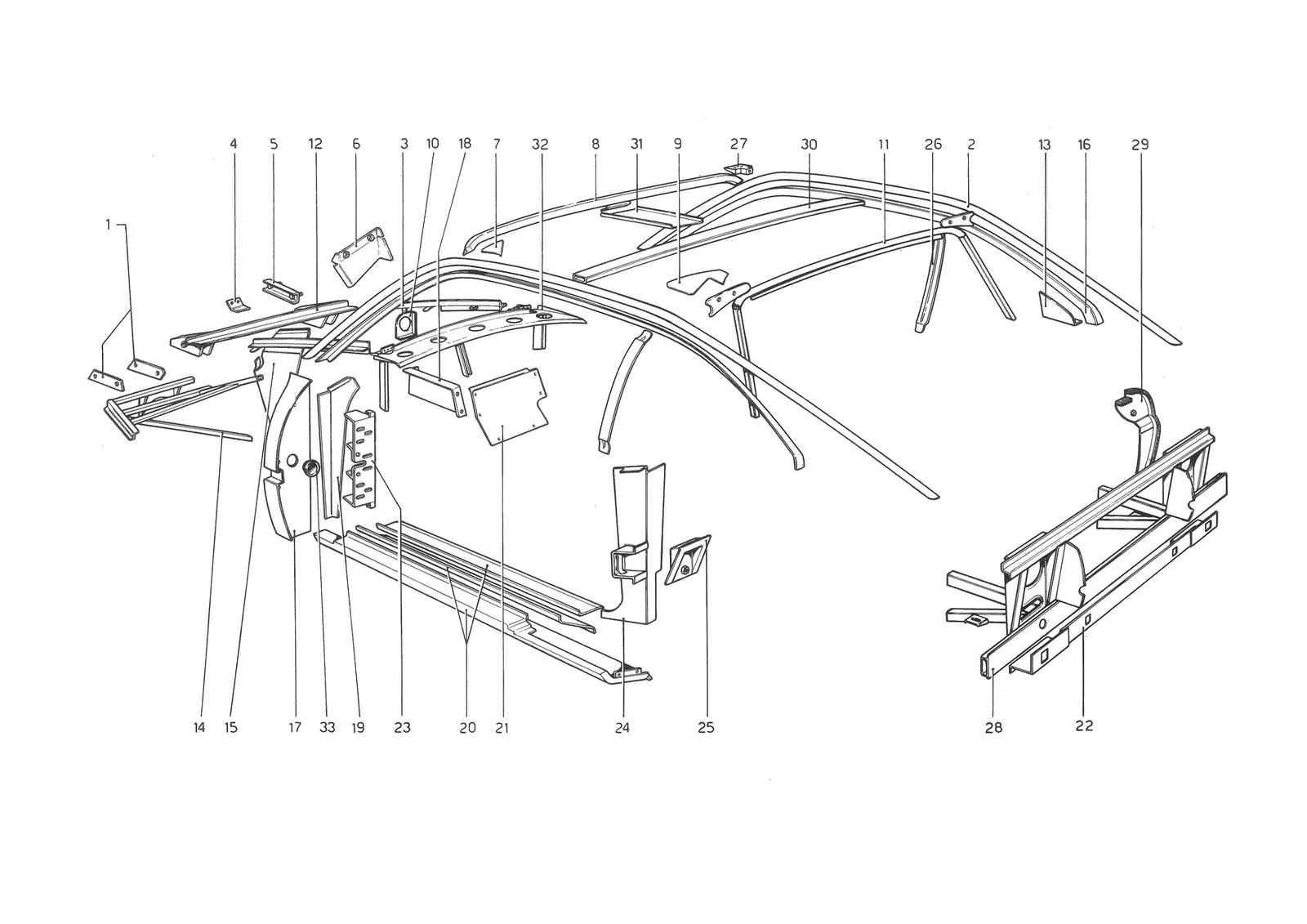 Body Shell - Inner Elements