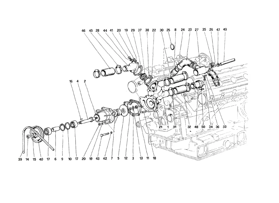 Water Pump And Piping