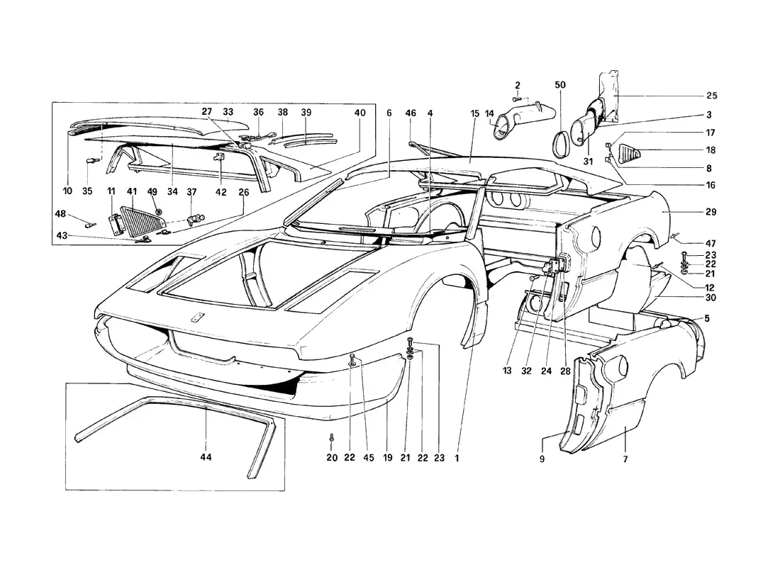 Body Shell - Outer Elements