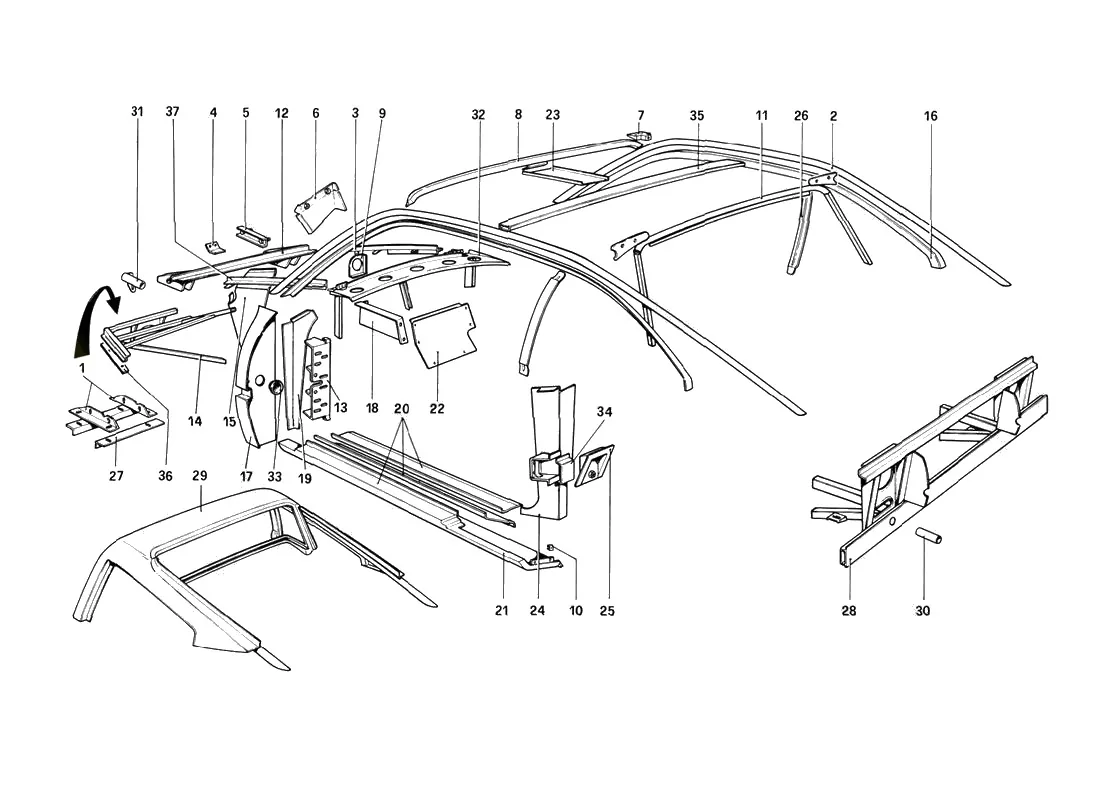 Body Shell - Inner Elements
