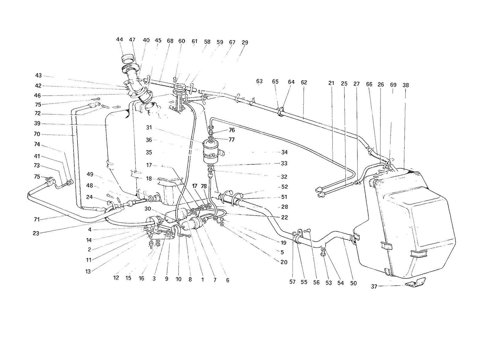 Fuel Pump and Pipes
