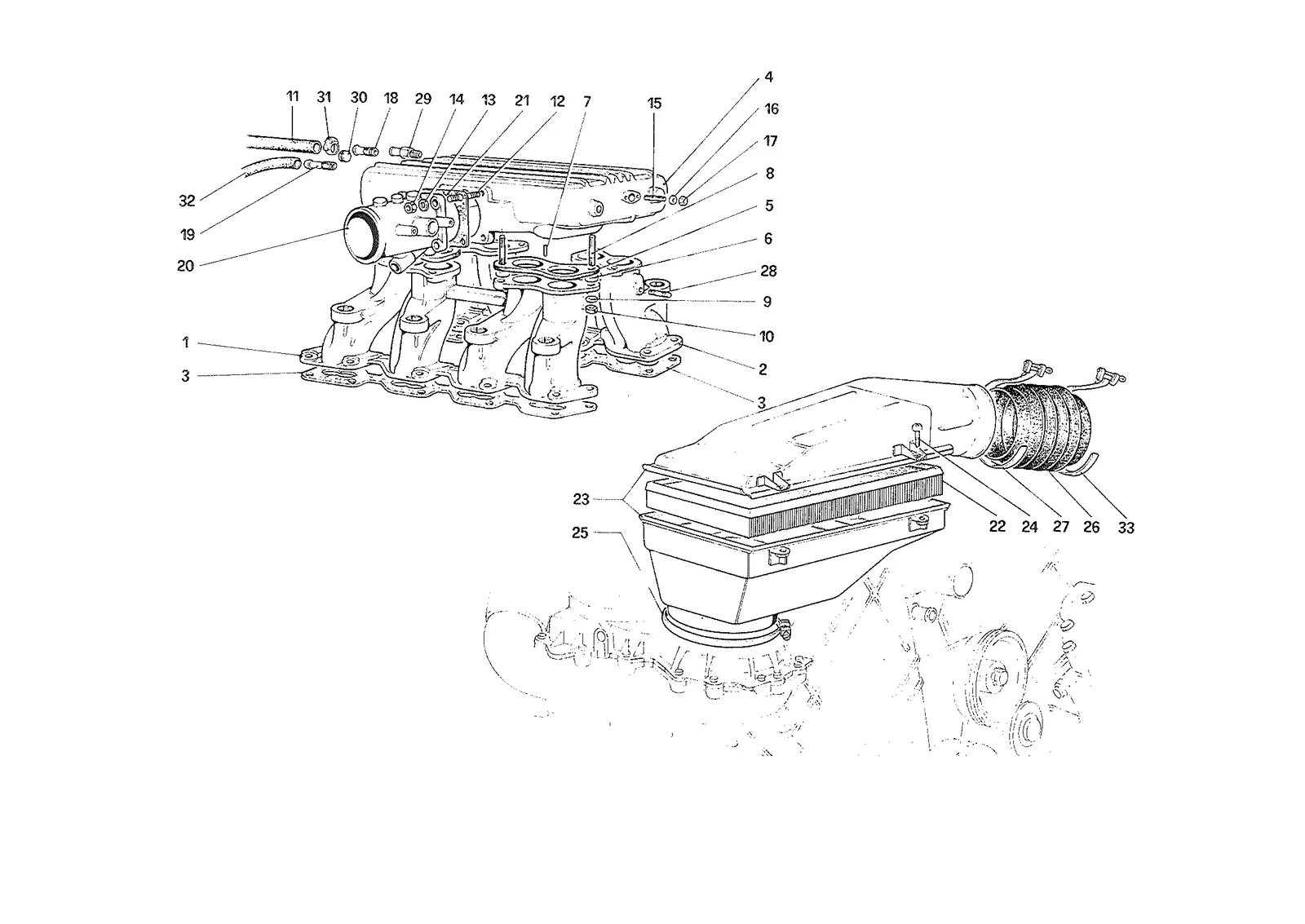 Air Intake and Manifolds