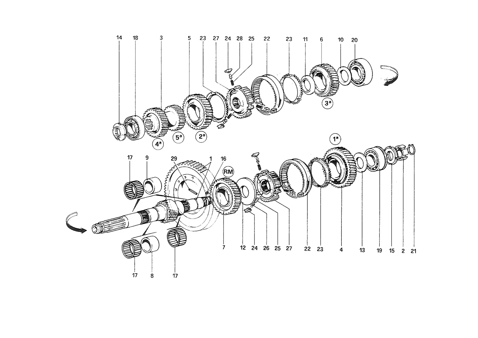 Lay Shaft Gears