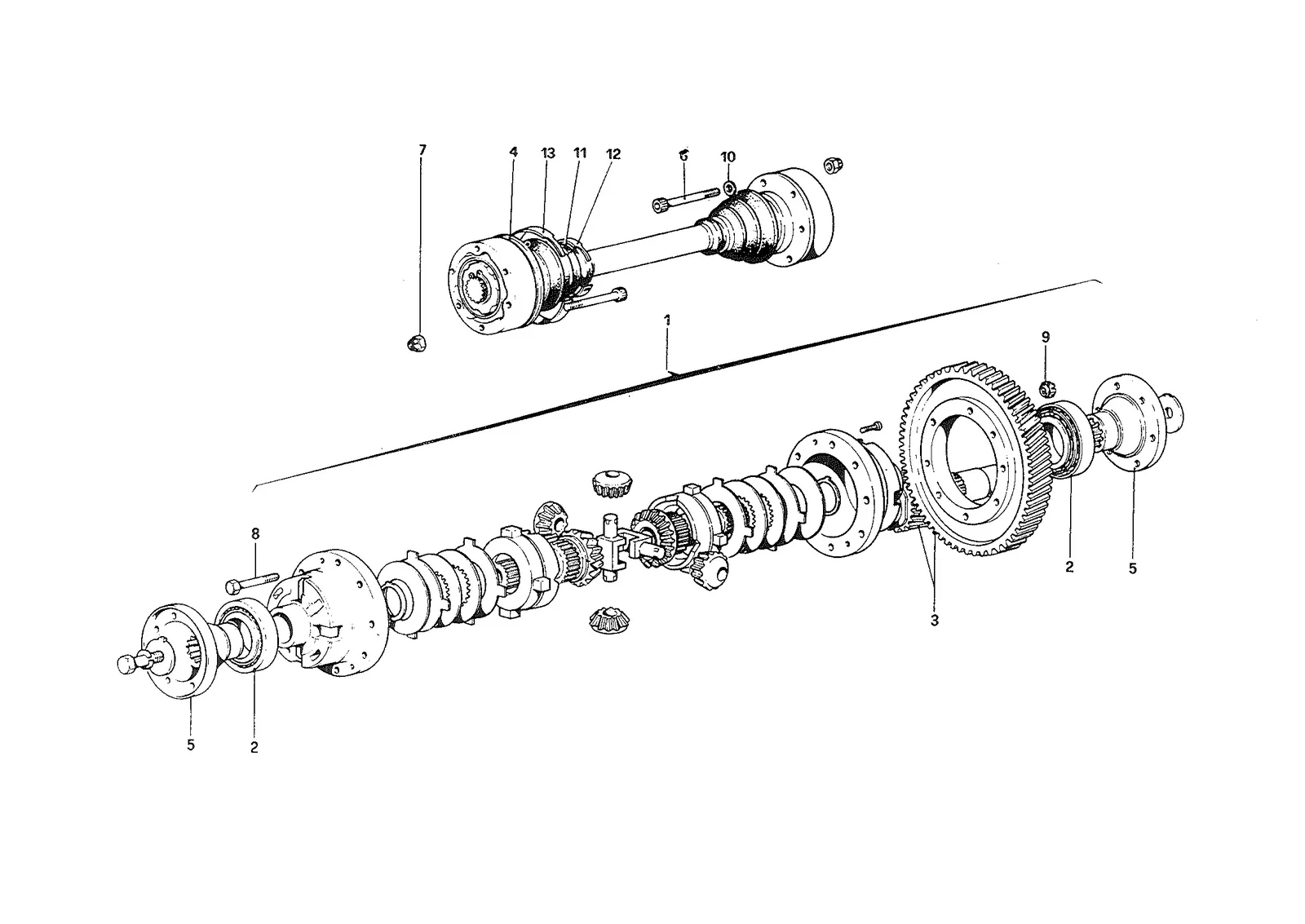 Differential and Axle Shafts