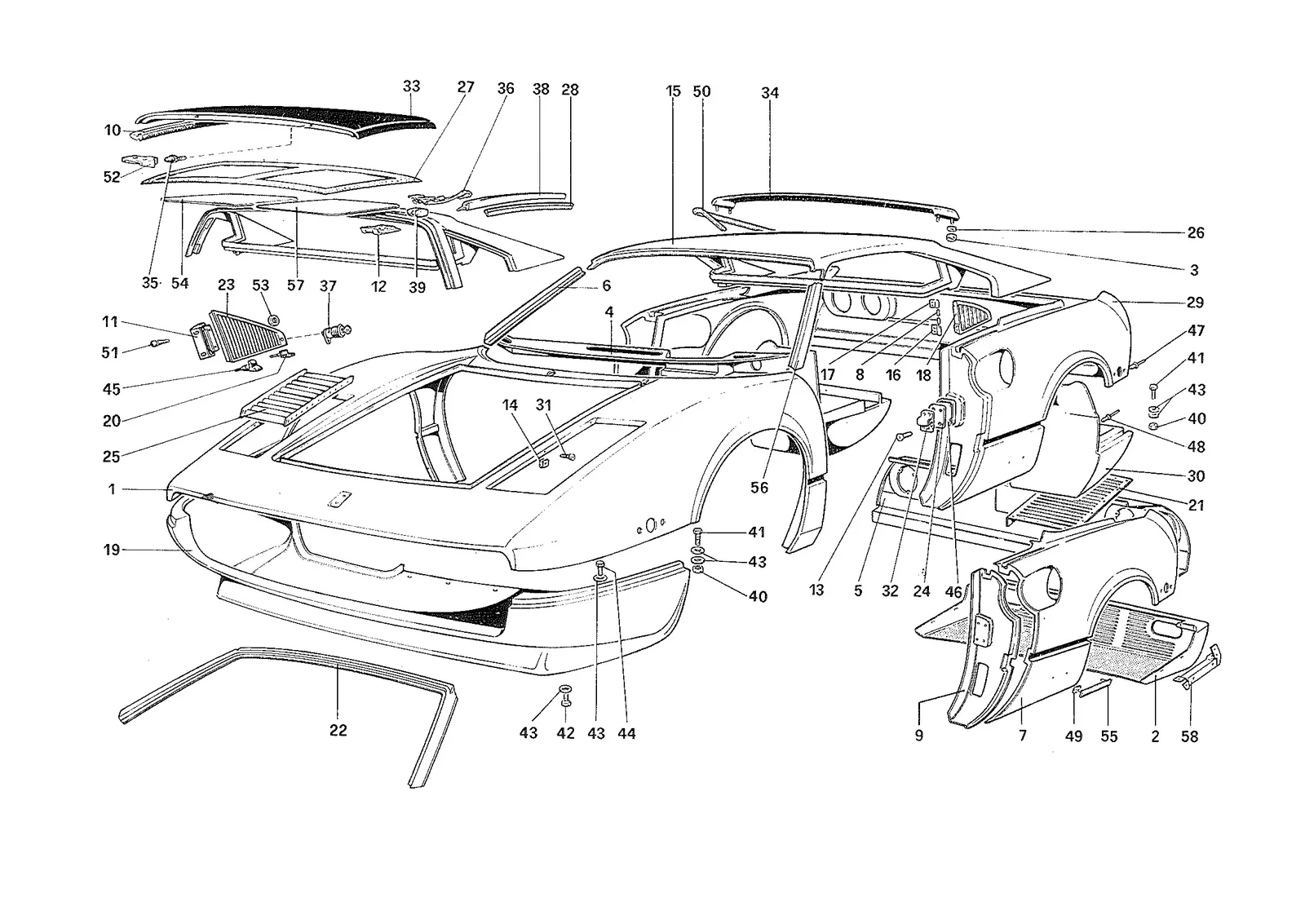 Body Shell - Outer Elements