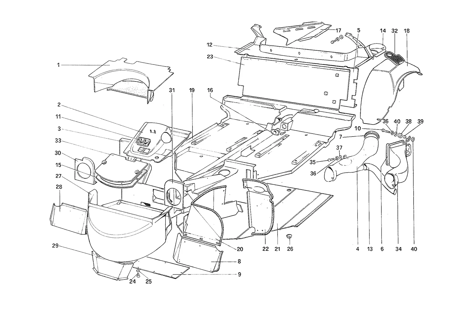 Body Shell - Inner Elements