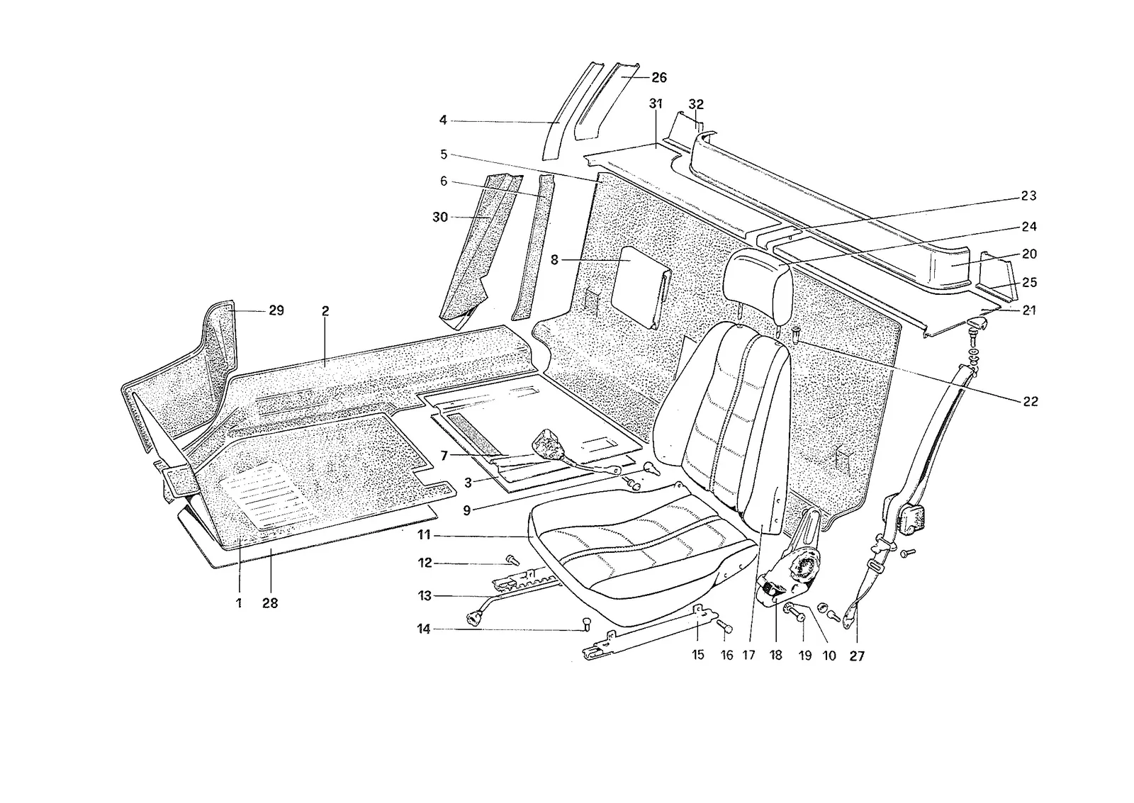 Interior Trim - Accessories and Seats
