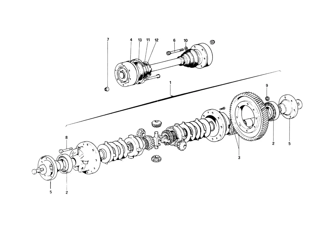 Differential And Axle Shafts