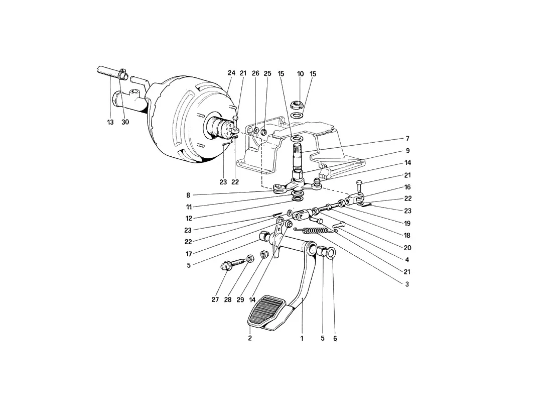 Brake Hydraulic System (Variants For RHD Version)