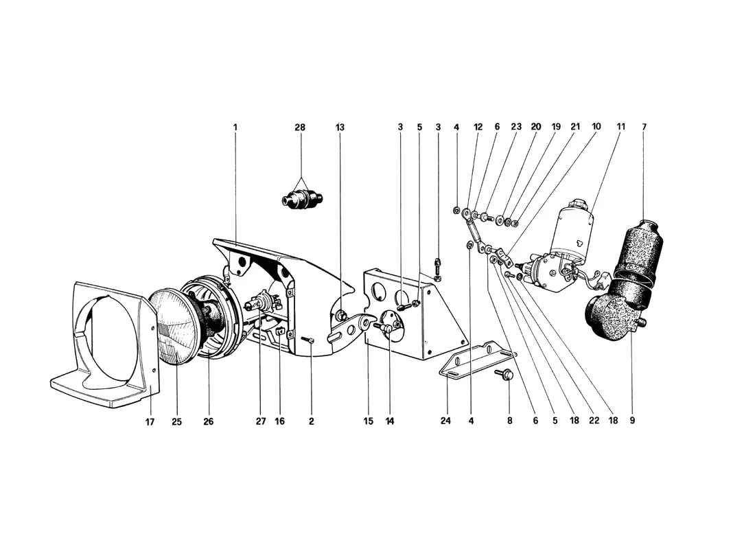 Lights Lifting Device And Headlights
