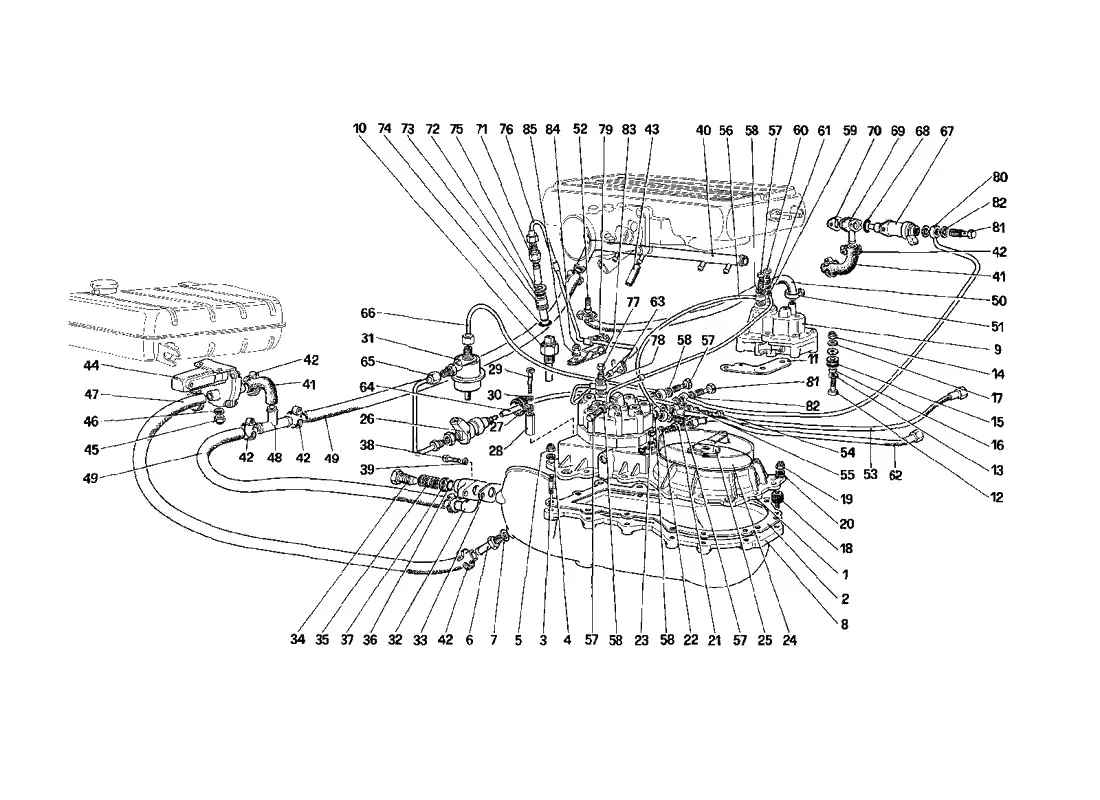 Fuel Distributors Lines (For Us Version)