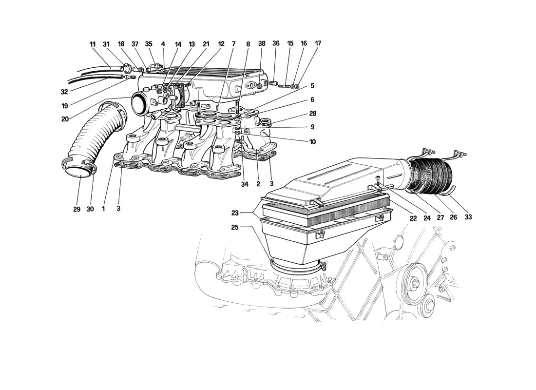 Air Intake And Manifolds