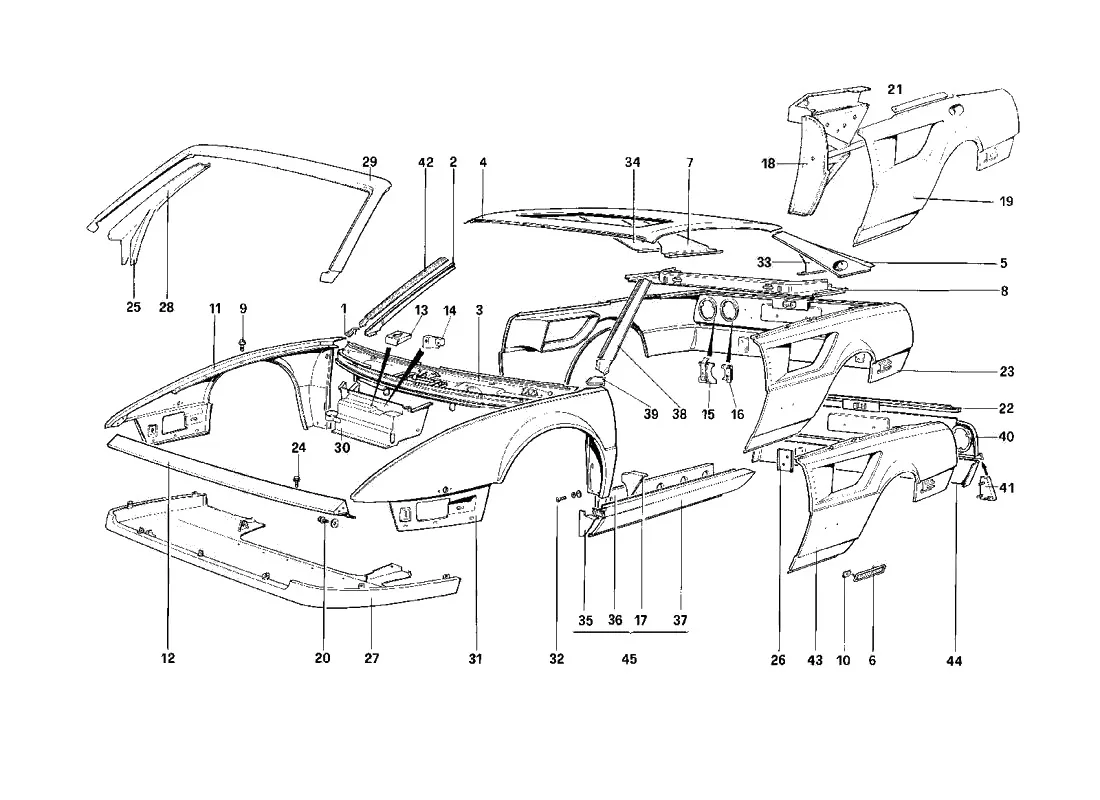 Body Shell - Outer Elements