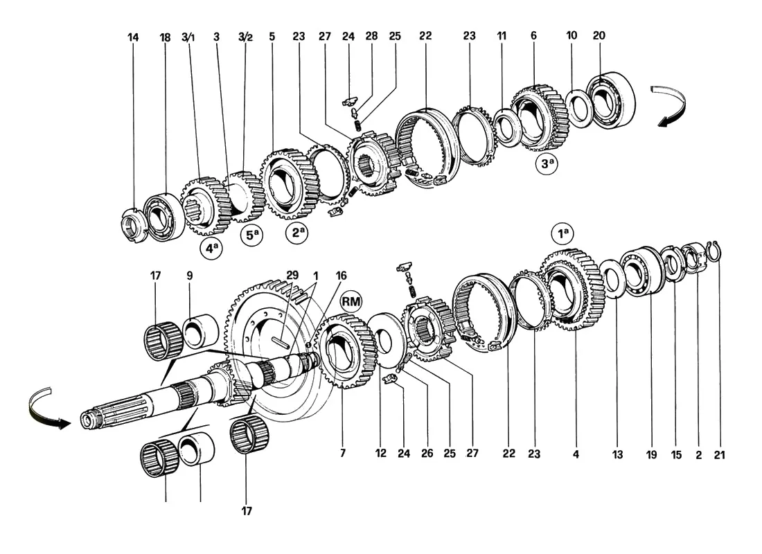 Lay Shaft Gears