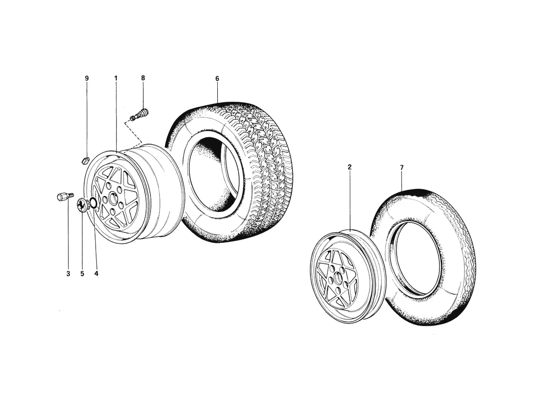 Wheels (Starting From Car No. 76626)