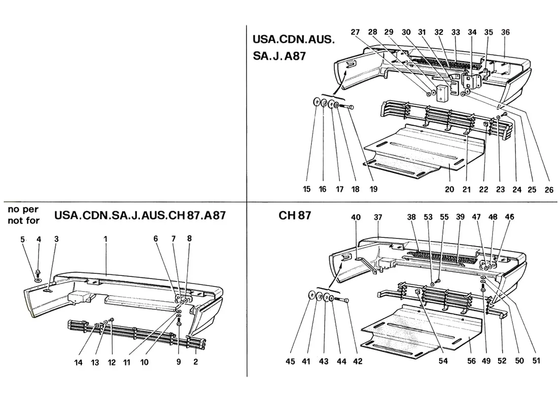 Rear Bumpers