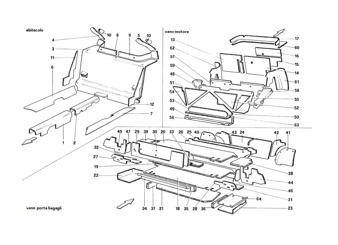 Luggage And Passenger Compartment Insulation (For Ch87 - Ch88)