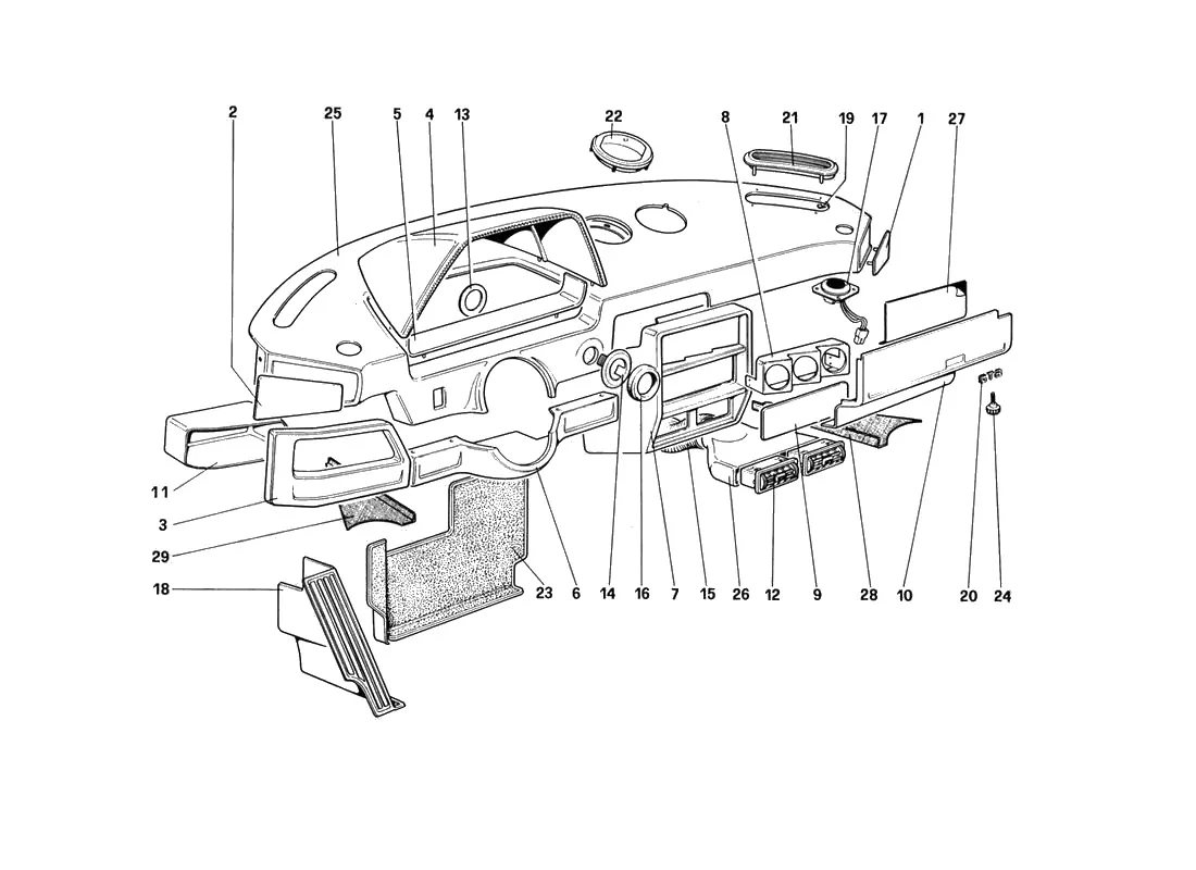 Instruments Panel (Until Car No. 71595)