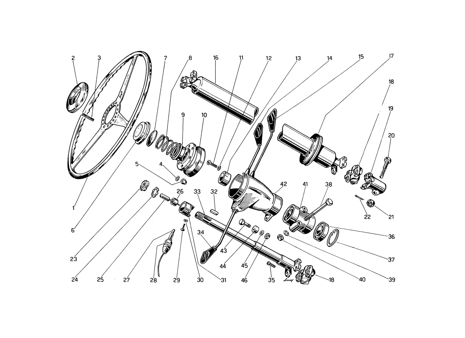Steering Wheel And Steering Shaft