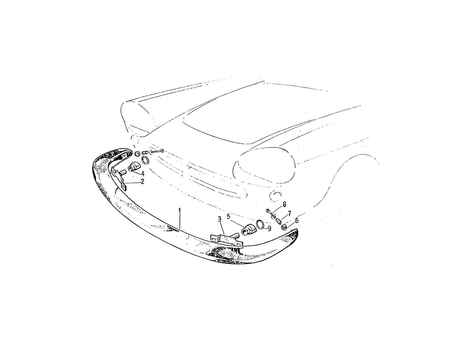 Front Bumper (Mk1 LHD Upto 566 & RHD Upto 59)