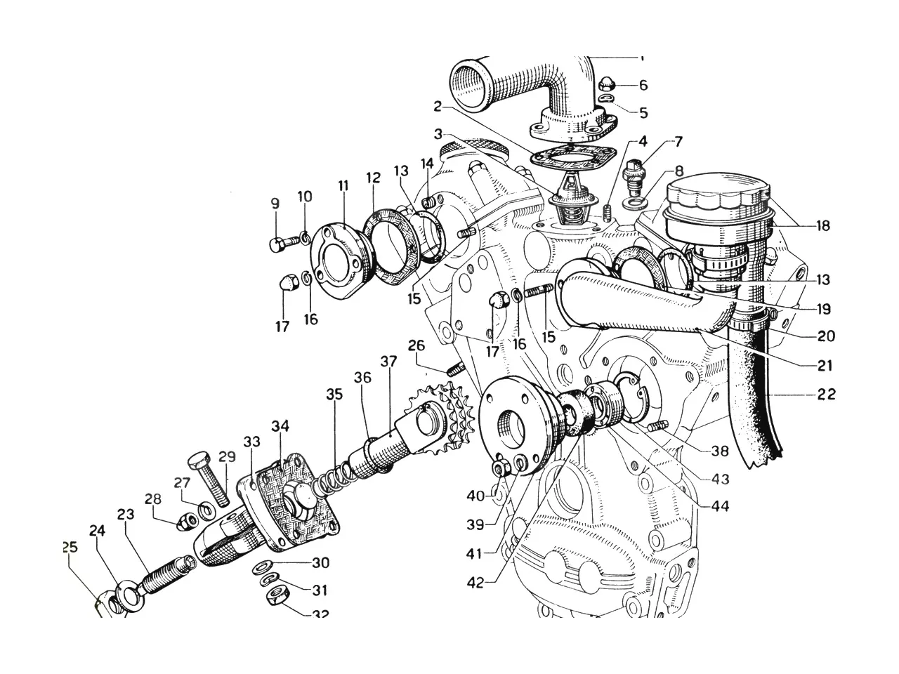 Timing Tensioner & Thermostat