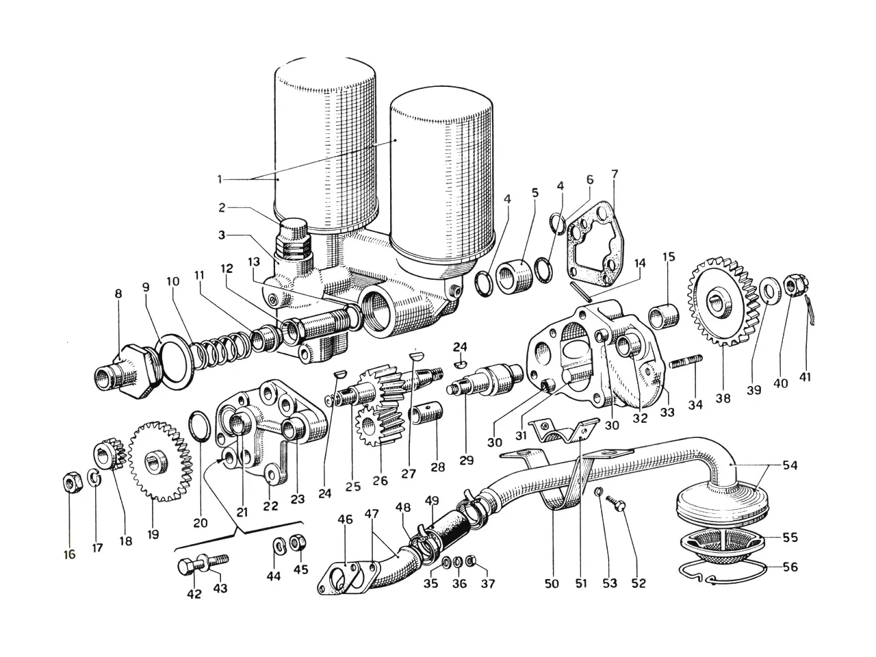 Oil Pump And Filters