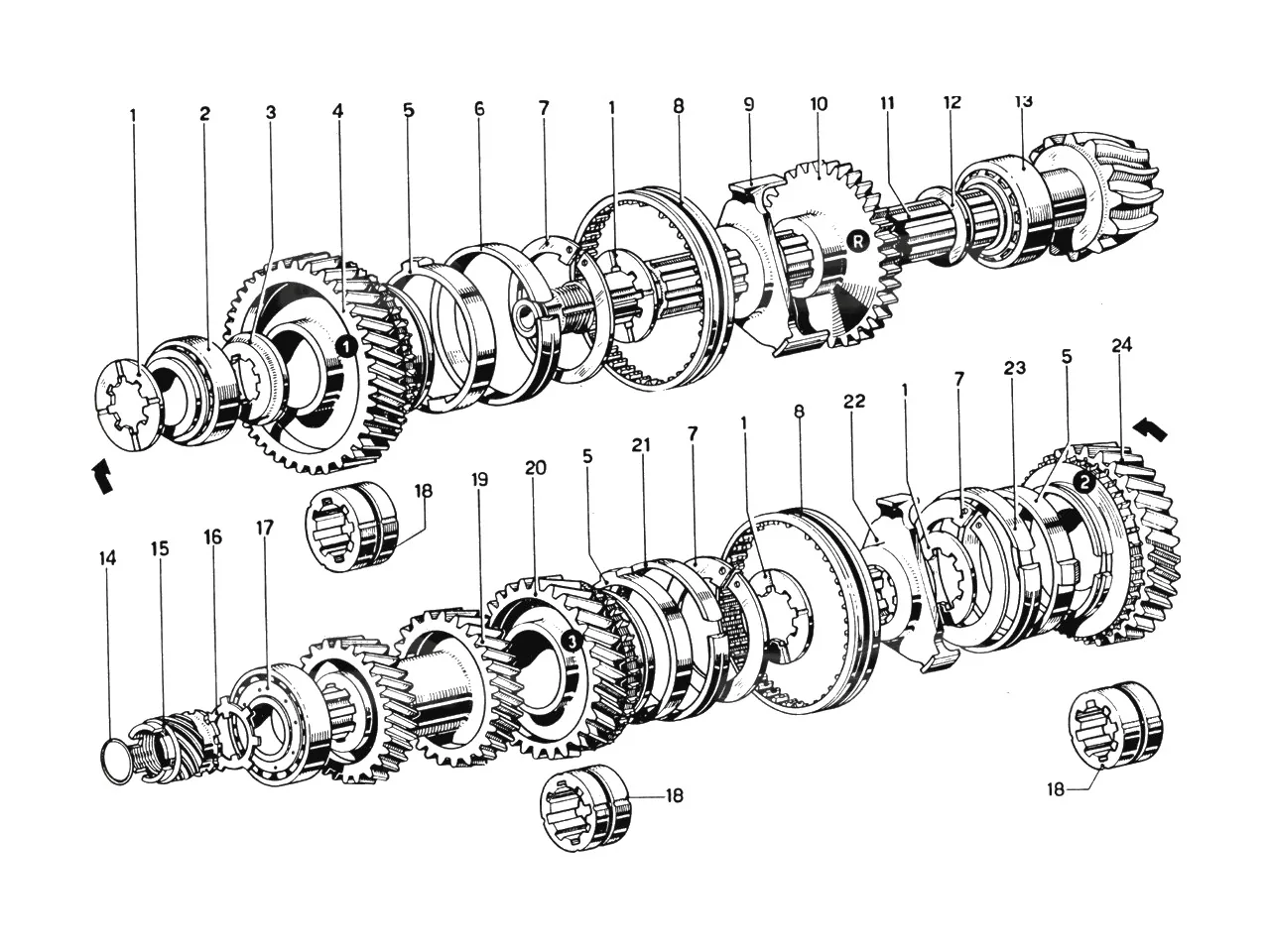 Countershaft