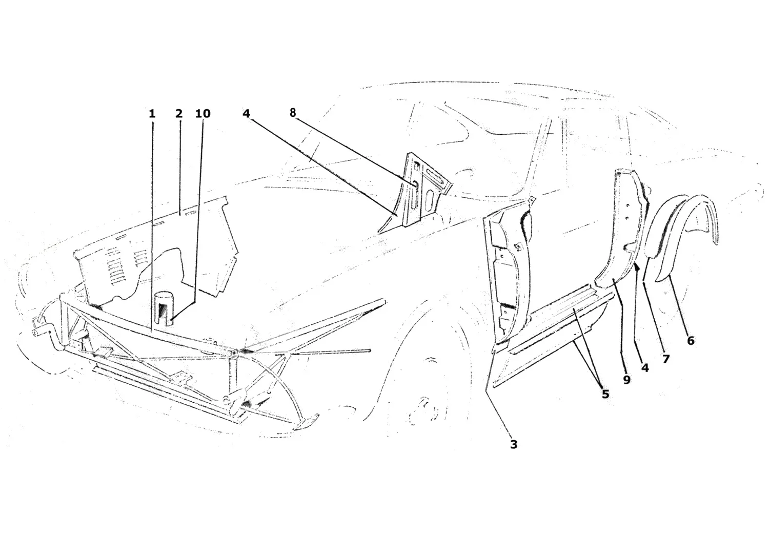 Body Frame/Chassis Components