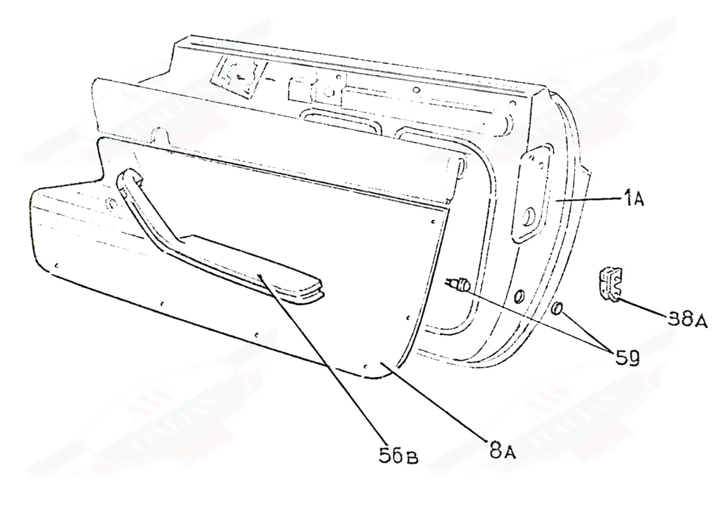 Door Frame & Components 365GTC